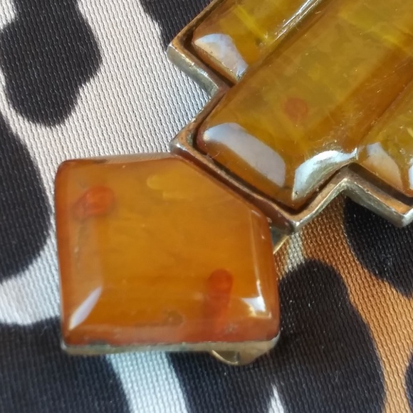 VTG 1930s Bakelite Sash Belt Buckle main image 4